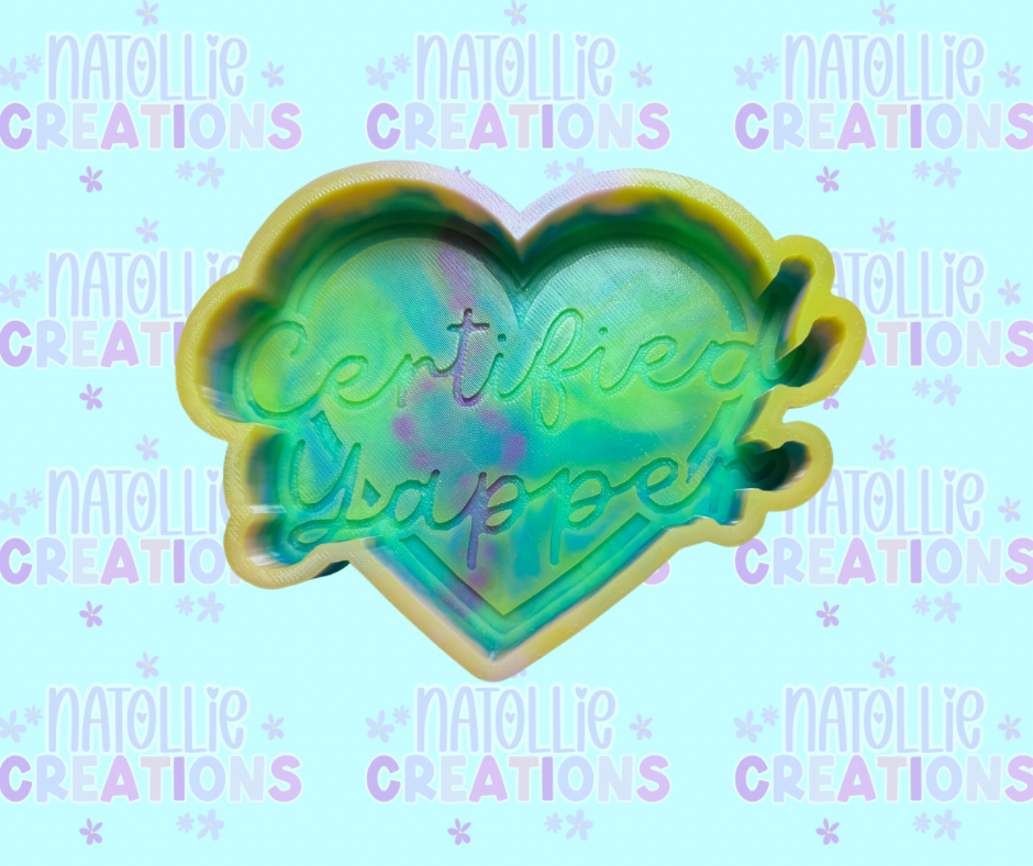 Certified Yapper Freshie Silicone Mold