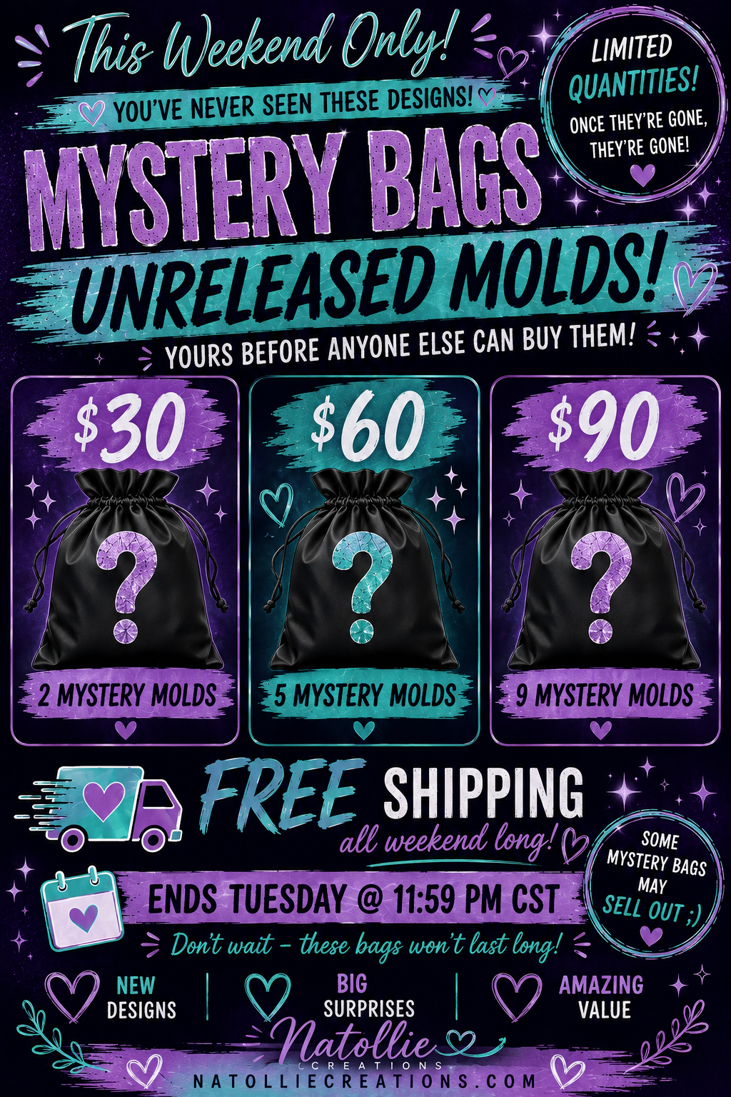 Unreleased Mystery Bags