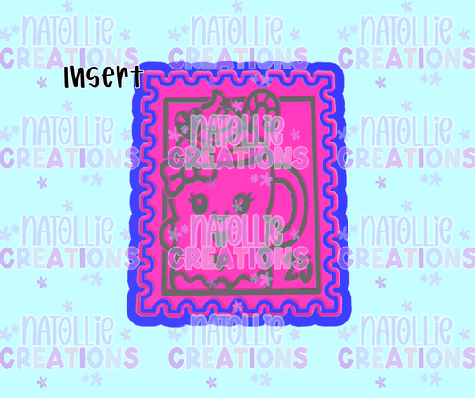 Gingerbread Mug Stamp Insert Freshie Silicone Mold