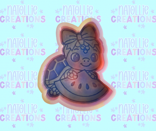 Watermelon Turtle Freshie Silicone Mold