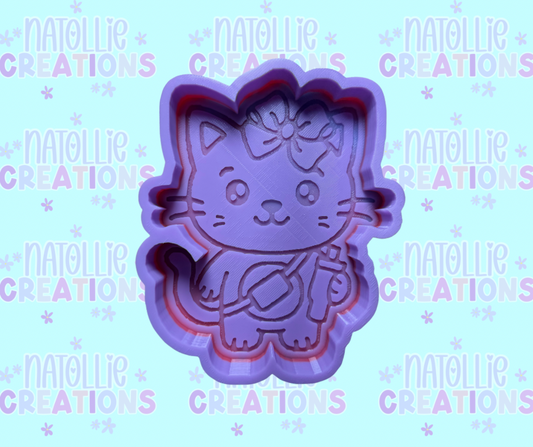 Boojee Cat Freshie Silicone Mold