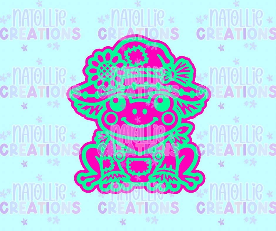 Scarecrow Frog Freshie Silicone Mold