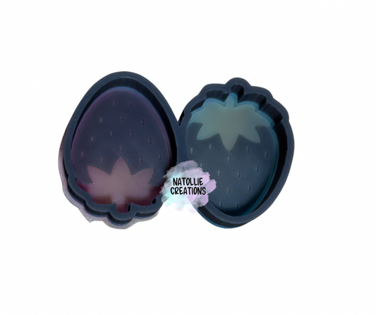 Strawberry Vent Clip Freshie Silicone Mold