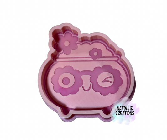 Groovy Cauldron Freshie Silicone Mold