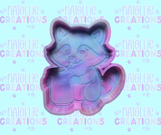 Soda Can Raccoon Freshie Silicone Mold