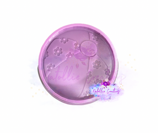 Floral Beach Ball Freshie Silicone Mold