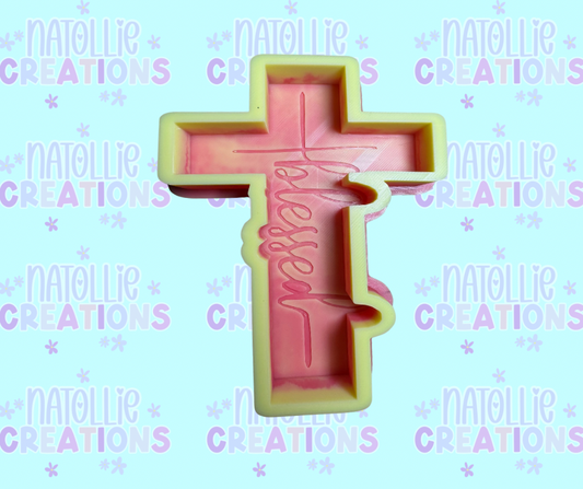 Blessed Cross Freshie Silicone Mold