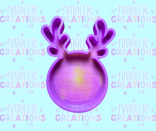 Reindeer Disco Freshie Silicone Mold