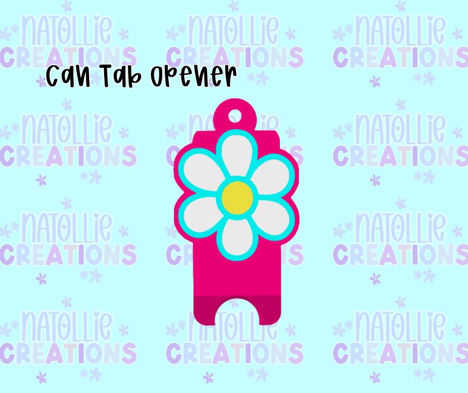 Daisy Can Tab Opener Keychain