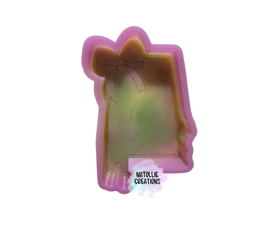Alabama W/ Bow Freshie Silicone Mold