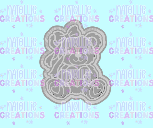 Vday Bear Freshie Silicone Mold