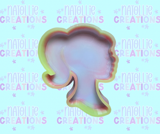 Barbie Silhouette Freshie Silicone Mold