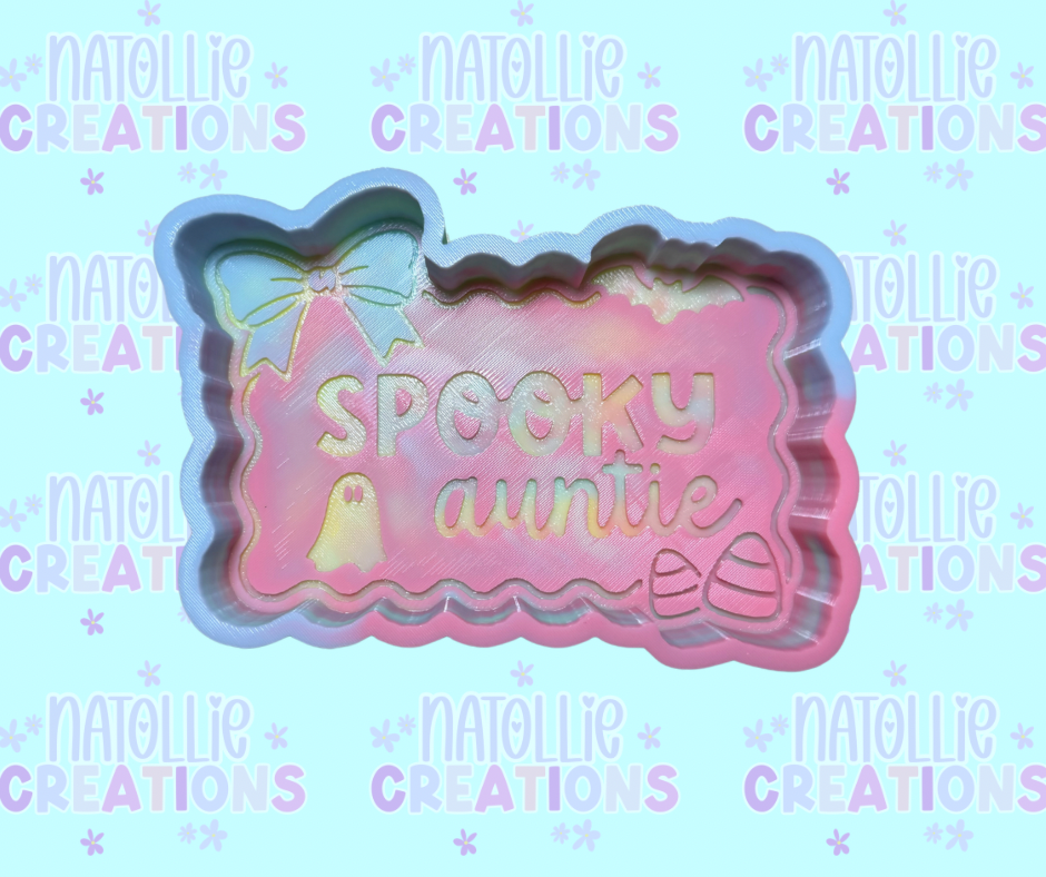 Spooky Auntie Freshie Silicone Mold