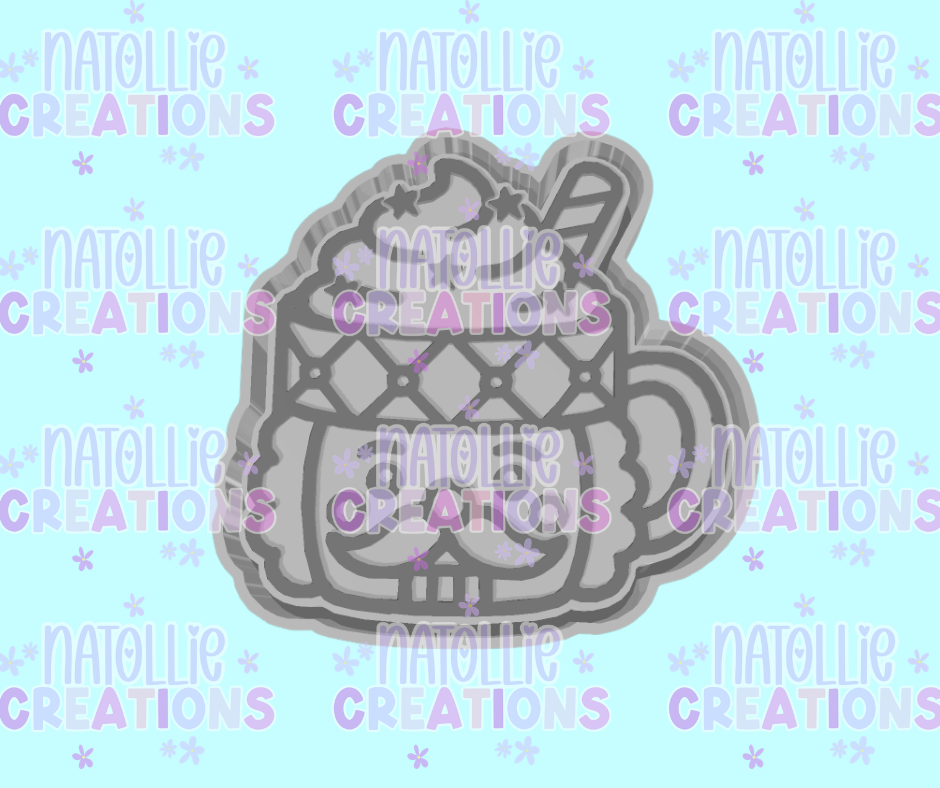 Nutcracker Mug Freshie Silicone Mold