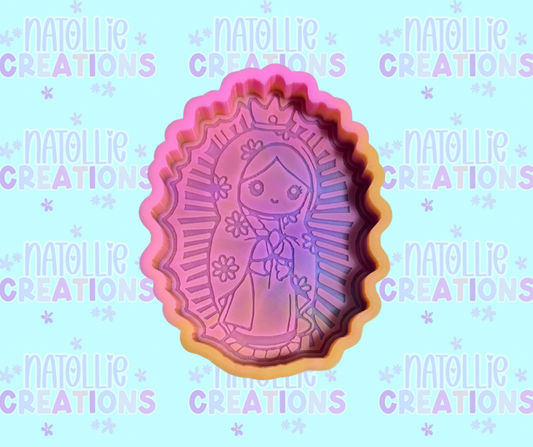 Virgen De Guadalupe Freshie Silicone Mold