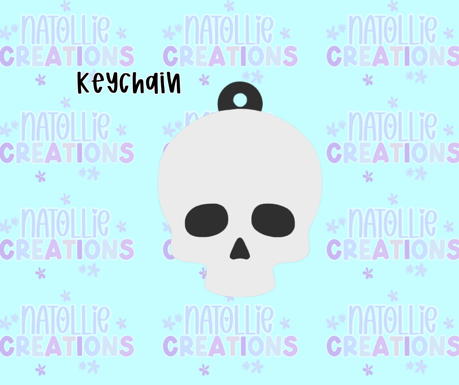 Skull Keychain