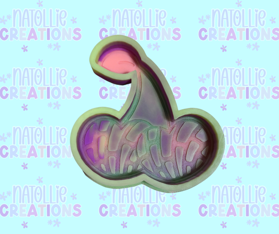 Cherry Concha Freshie Silicone Mold