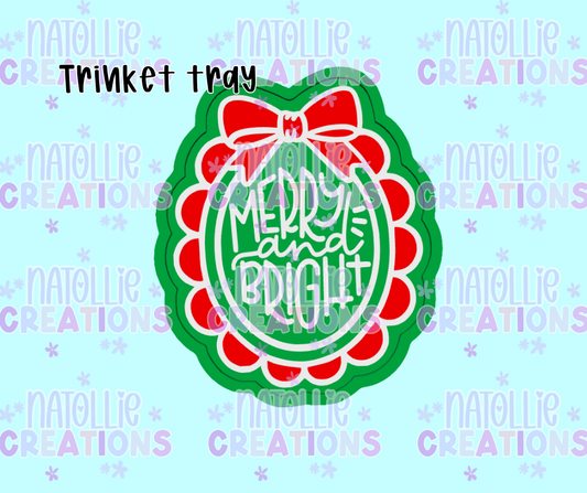 Merry & Bright Trinket Tray