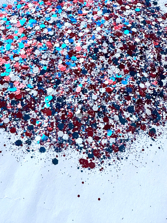 Murica Custom Mix Chunky Glitter
