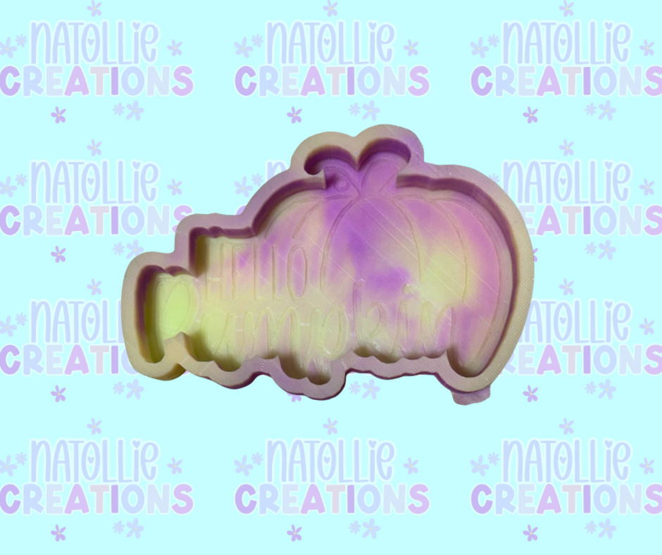 Hello Pumpkin Freshie Silicone Mold