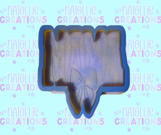 Mama W/ Bow Freshie Silicone Mold