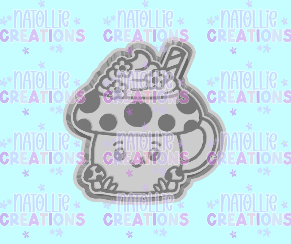 Mushroom Mug Freshie Silicone Mold