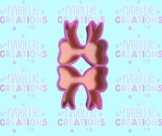 Bow Vent Clip Freshie Silicone Mold