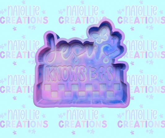 Jesus Knows Best Freshie Silicone Mold