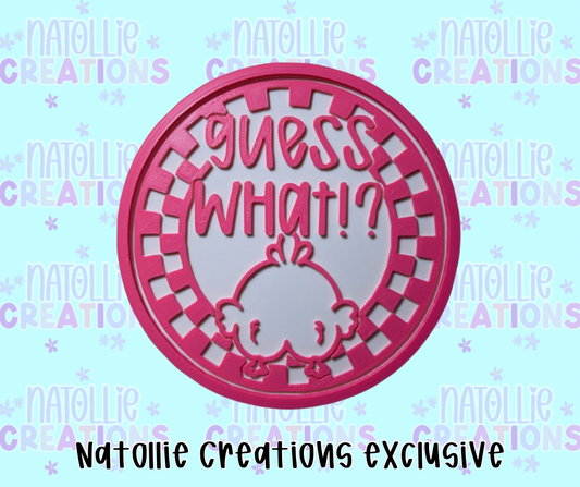 Guess What Chicken Butt Insert Freshie Silicone Mold