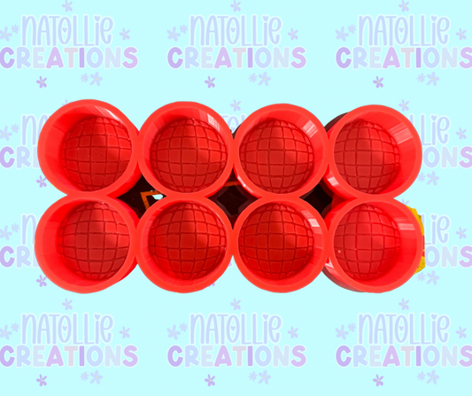 Disco Ball Vent Clip / Freshie Sample / Wax Melt Freshie Silicone Mold