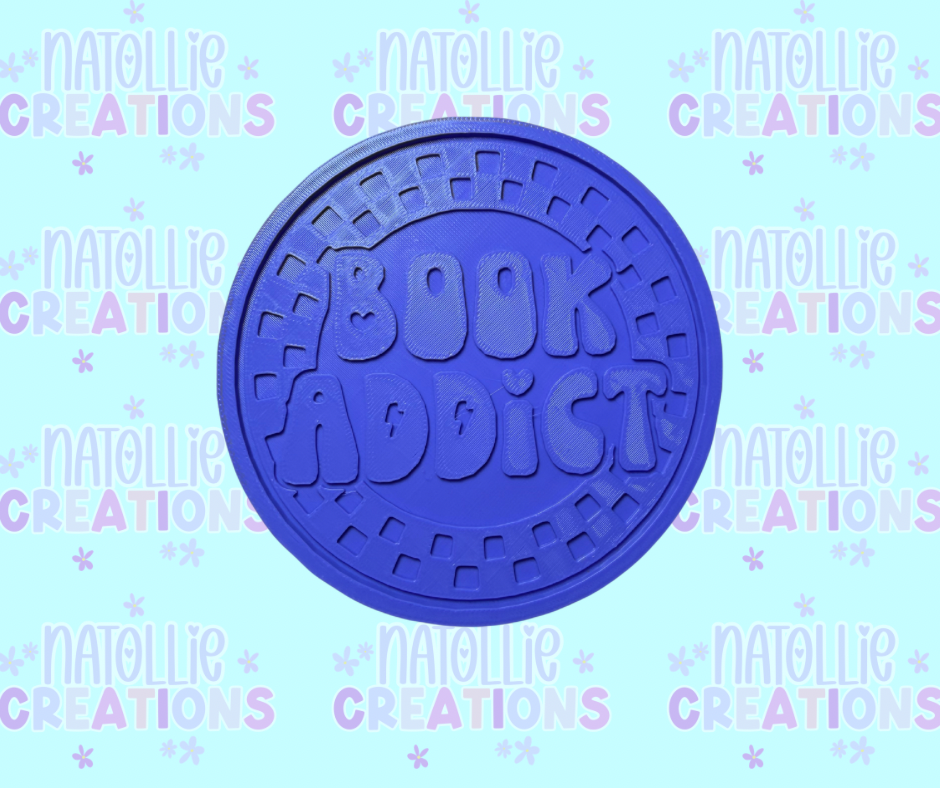Book Addict Insert Freshie Silicone Mold
