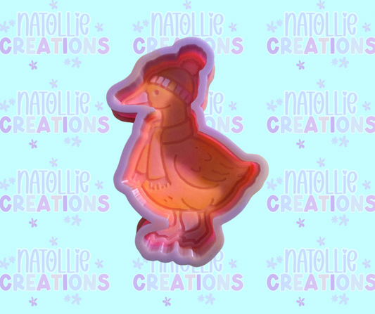 Winter Goose Freshie Silicone Mold