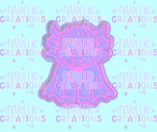 Vampire Highland Freshie Silicone Mold