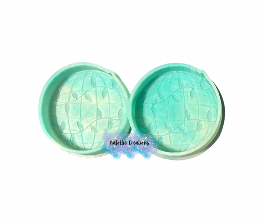 Disco W/ Christmas Lights Vent Clip Freshie Silicone Mold