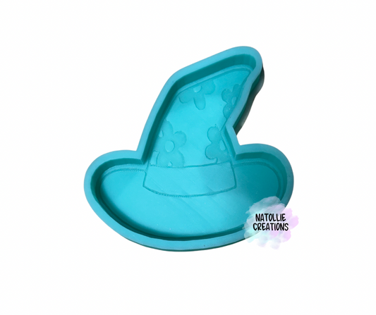 Floral Witch Hat Freshie Silicone Mold