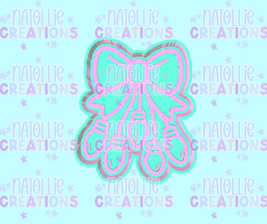 Dangling Christmas Lights Freshie Silicone Mold