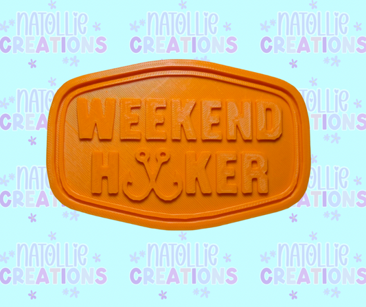 Weekend Hooker Patch Insert Freshie Silicone Mold