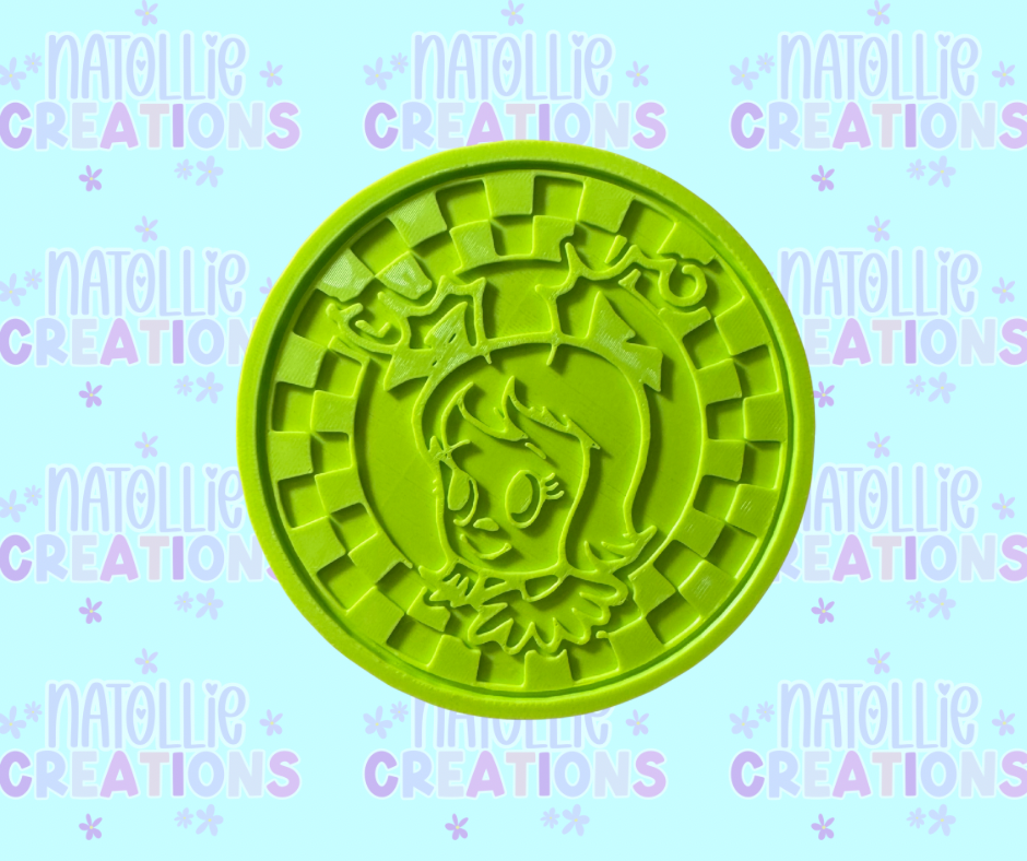 Checkered Cindy Insert Freshie Silicone Mold