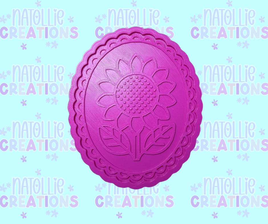 Sunflower Insert Freshie Silicone Mold