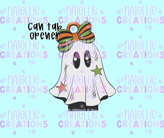 Star Ghost Can Tab Opener Keychain