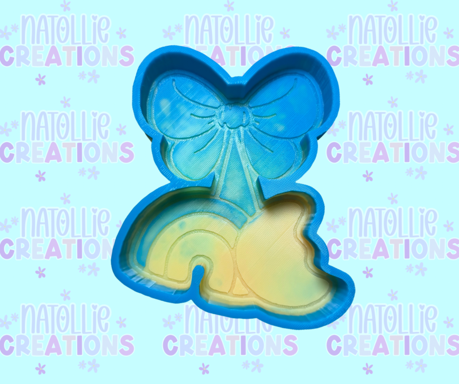 Moon / Rainbow Marshmallow Cherry Freshie Silicone Mold