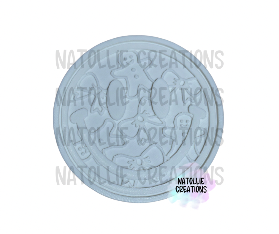 Smiley + Inserts Freshie Silicone Mold
