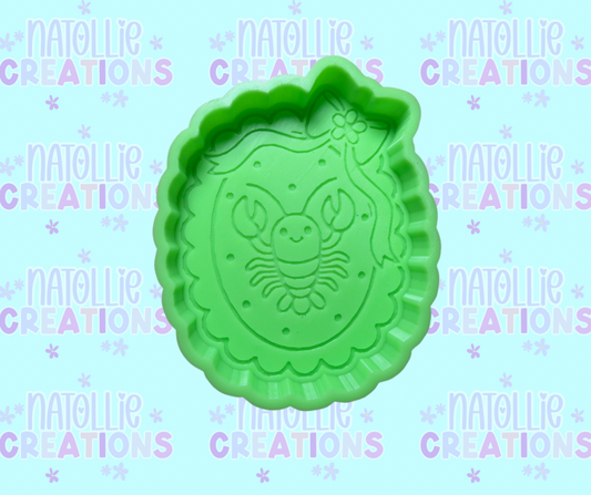 Scallop Crawfish Freshie Silicone Mold