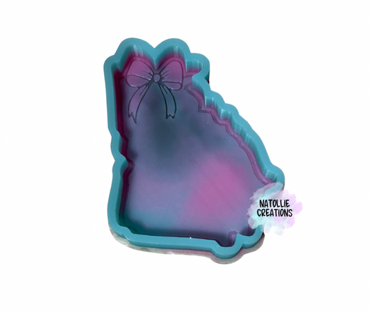 Georgia W/ Bow Freshie Silicone Mold