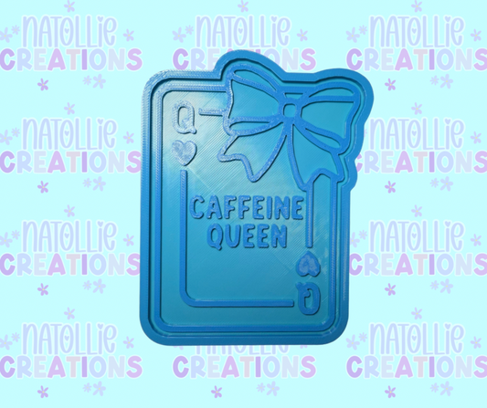 Caffeine Queen Insert Freshie Silicone Mold