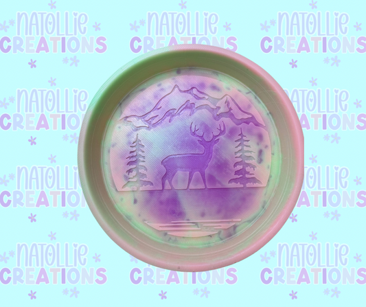 Scenic Deer Freshie Silicone Mold