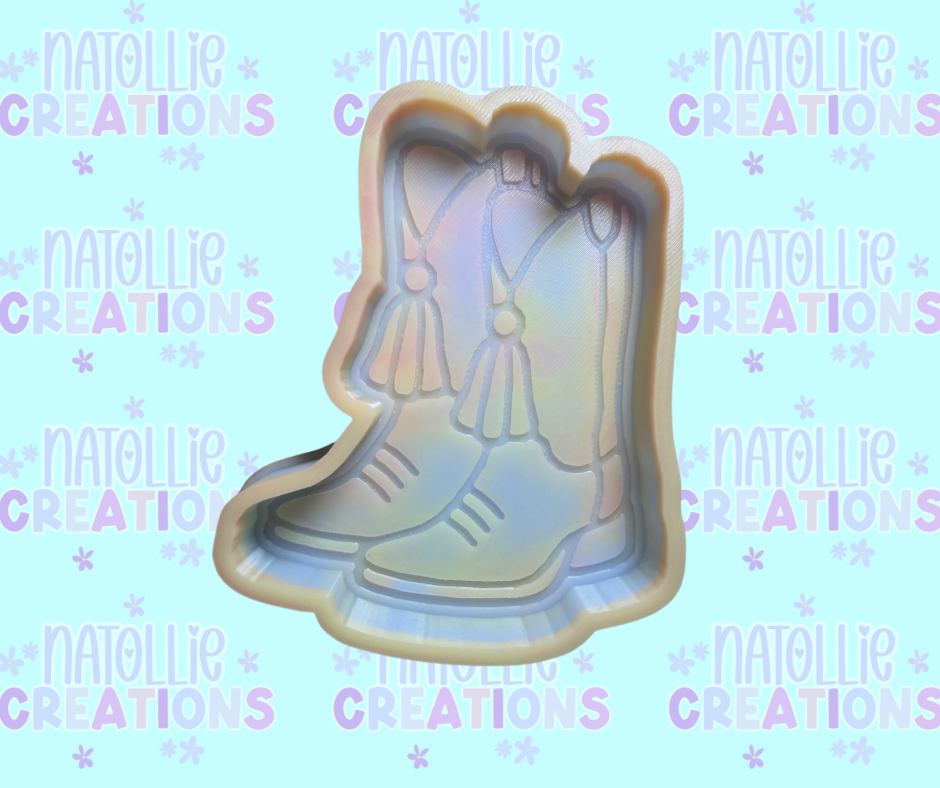 Tassel Cowboy Boots Freshie Silicone Mold
