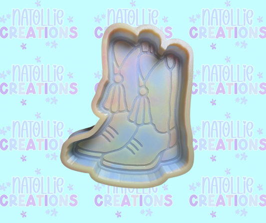 Tassel Cowboy Boots Freshie Silicone Mold