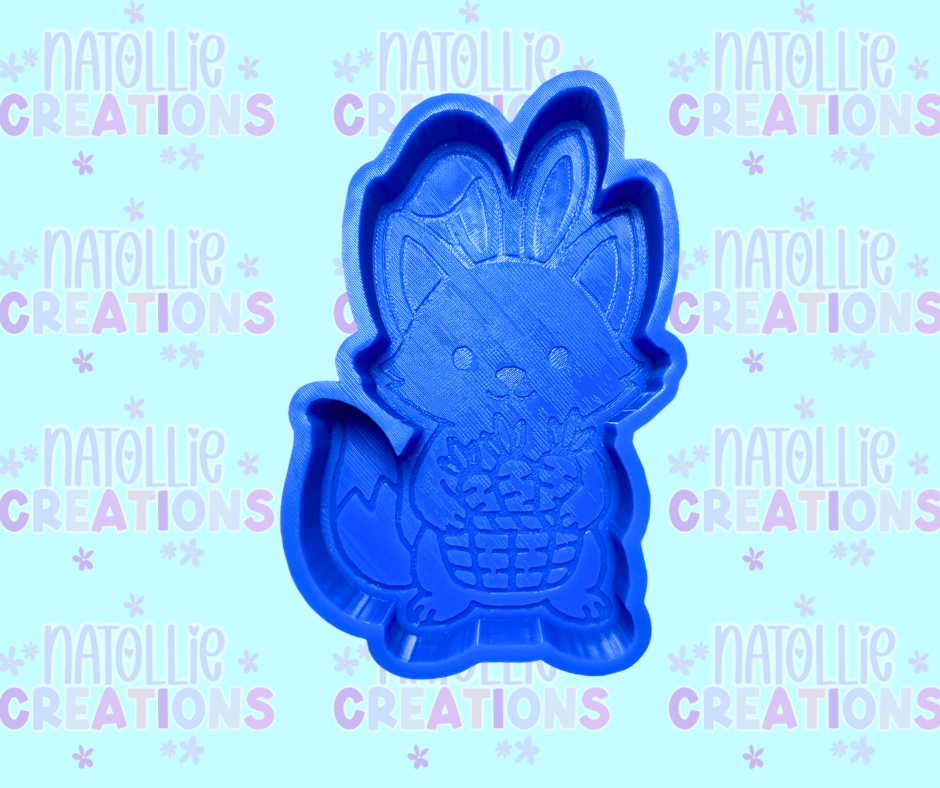 Easter Fox Freshie Silicone Mold