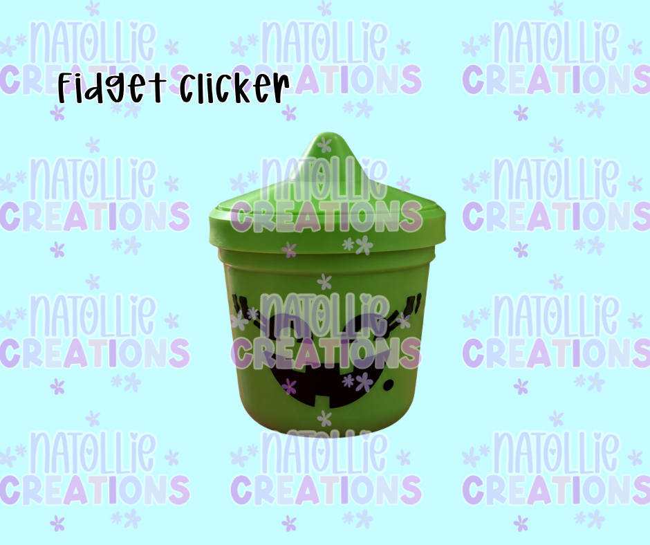 Witch Bucket Clicker Fidget